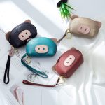 Wholesale Leather Pig-shape Mini Coin Purses