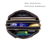 Wholesale Women Leather Solid Color Triple-layer Mini Bags - Image 7