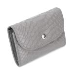 Wholesale Women Leather Solid Color Zipper Clasp Wallets - Image 14