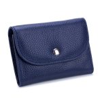 Wholesale Women Leather Solid Color Zipper Clasp Wallets - Image 11