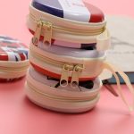 Round Shape Cute Cartoon Print Coin Wallet - Image 4