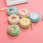 Round Shape Cute Cartoon Print Coin Wallet - Image 12