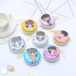 Round Shape Cute Cartoon Print Coin Wallet - Image 7