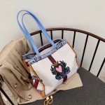 Wholesale Women Simplicity Large Capacity Canvas Shoulder Bag