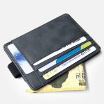 Wholesale Men Solid Color Multiple Card Slots PU Wallet - Image 12