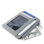 Wholesale Men Solid Color Matte PU Wallet - Image 10