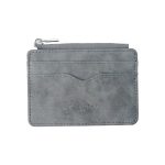 Wholesale Men Solid Color Matte PU Wallet - Image 8