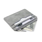 Wholesale Men Solid Color Matte PU Wallet - Image 9