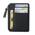 Women Solid Color Zipper Multiple Card Slots Wallet - Image 3