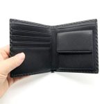 Wholesale Men Simplicity Bifold Genuine Leather Wallet - Image 8
