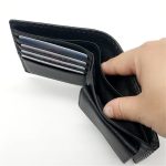 Wholesale Men Simplicity Bifold Genuine Leather Wallet - Image 10
