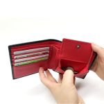 Wholesale Men Simplicity Bifold Genuine Leather Wallet - Image 4