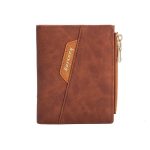 Wholesale Men Retro Zipper Multi-Card Holder PU Wallet - Image 14