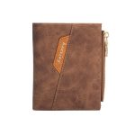 Wholesale Men Retro Zipper Multi-Card Holder PU Wallet - Image 12