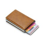 Men Fashion Solid Color Anti-Theft PU Wallet - Image 4