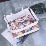 Wholesale Women Fashion Cartoon Cats Printed Canvas Shoulder Bag - Image 2