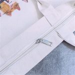 Wholesale Women Fashion Cartoon Cats Printed Canvas Shoulder Bag - Image 6