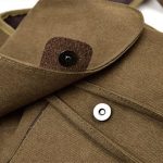 Wholesale Unisex Fashion Solid Color Canvas Flap Backpack - Image 8