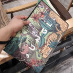 Wholesale Unisex Fashion Cartoon Graphic Printing Square Clutch Bag - Image 2