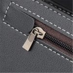 Men Fashion Tirfold Pu Purse - Image 4