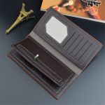 Men Fashion Tirfold Pu Purse - Image 9