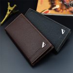 Wholesale Men Fashion Solid Color Metal Decoration Purse