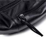 Wholesale Men Fashion Large Capacity Zipper Solid Color Crossbody Hobo Bag - Image 8