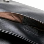 Wholesale Men Vintage Asymmetric Zipper Clasp Crossbody Messenger Bag - Image 4