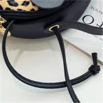 Women Fashion Color Blocking Leopard Pattern Cat Shape Crossbody Bag - Image 6