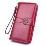 Wholesale Women Retro Solid Color Geometry Stitching Purse