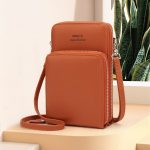 Wholesale Women Fashion Solid Color Crossbody Purse