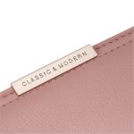Wholesale Women Simple Solid Color Zipper Purse - Image 5