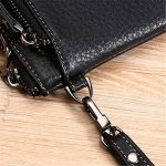 Wholesale Women Fashion Solid Color Leather Zipper Purse - Image 9