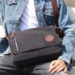 Wholesale Men Casual Canvas Large Capacity Zipper Crossbody Bag - Image 3
