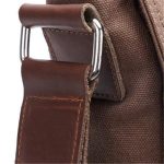 Wholesale Men Casual Canvas Large Capacity Zipper Crossbody Bag - Image 11