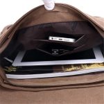 Wholesale Men Casual Canvas Large Capacity Zipper Crossbody Bag - Image 8