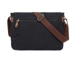 Men Vintage Canvas Large Capacity Multi-pocket Crossbody Bag - Image 10