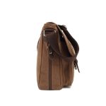Men Vintage Canvas Large Capacity Multi-pocket Crossbody Bag - Image 3