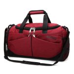 Wholesale Men Zipper Color Blocking Letter Printed Large Capacity Travel Bag - Image 7