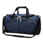Wholesale Men Zipper Color Blocking Letter Printed Large Capacity Travel Bag - Image 10