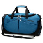 Wholesale Men Zipper Color Blocking Letter Printed Large Capacity Travel Bag - Image 9