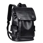 Wholesale Men Fashion Outdoor Large Capacity Zipper PU Backpack