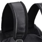 Men Fashion Outdoor Large Capacity Zipper PU Backpack - Image 7