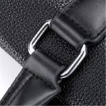 Wholesale Men Fashion Solid Color Zipper Large Capacity Dismountable Strap Briefcase - Image 8