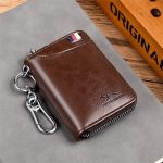 Wholesale Men Retro Multifunction Zipper Wallet