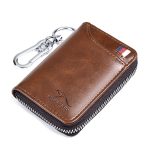 Wholesale Men Retro Multifunction Zipper Wallet - Image 11