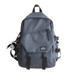 Wholesale Unisex Fashion Zipper Solid Color Large Capacity Backpack - Image 4