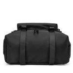 Wholesale Men Casual Black Large Capacity Zipper Backpack - Image 5