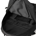 Wholesale Men Casual Black Large Capacity Zipper Backpack - Image 6