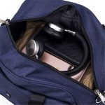 Wholesale Men Casual Color Blocking Large Capacity Zipper Handle Travelling Bag - Image 6